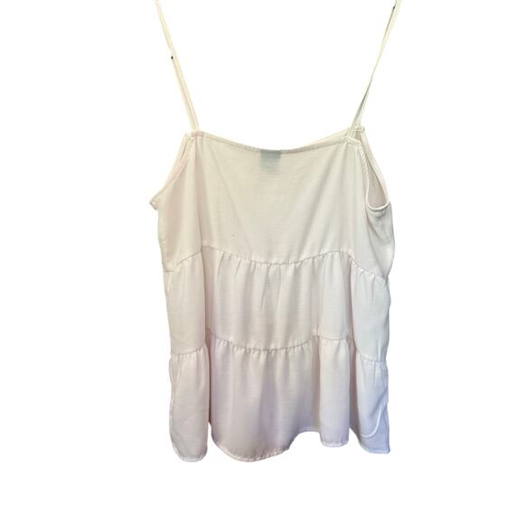 Paper Cranes pink tank top‎ summer flowy - Picture 3 of 5